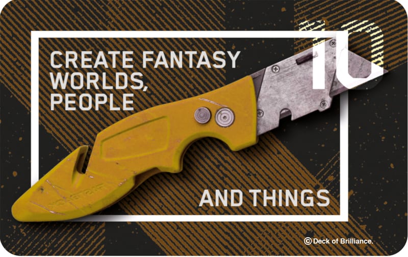 10. Create Fantasy Worlds, People and Things